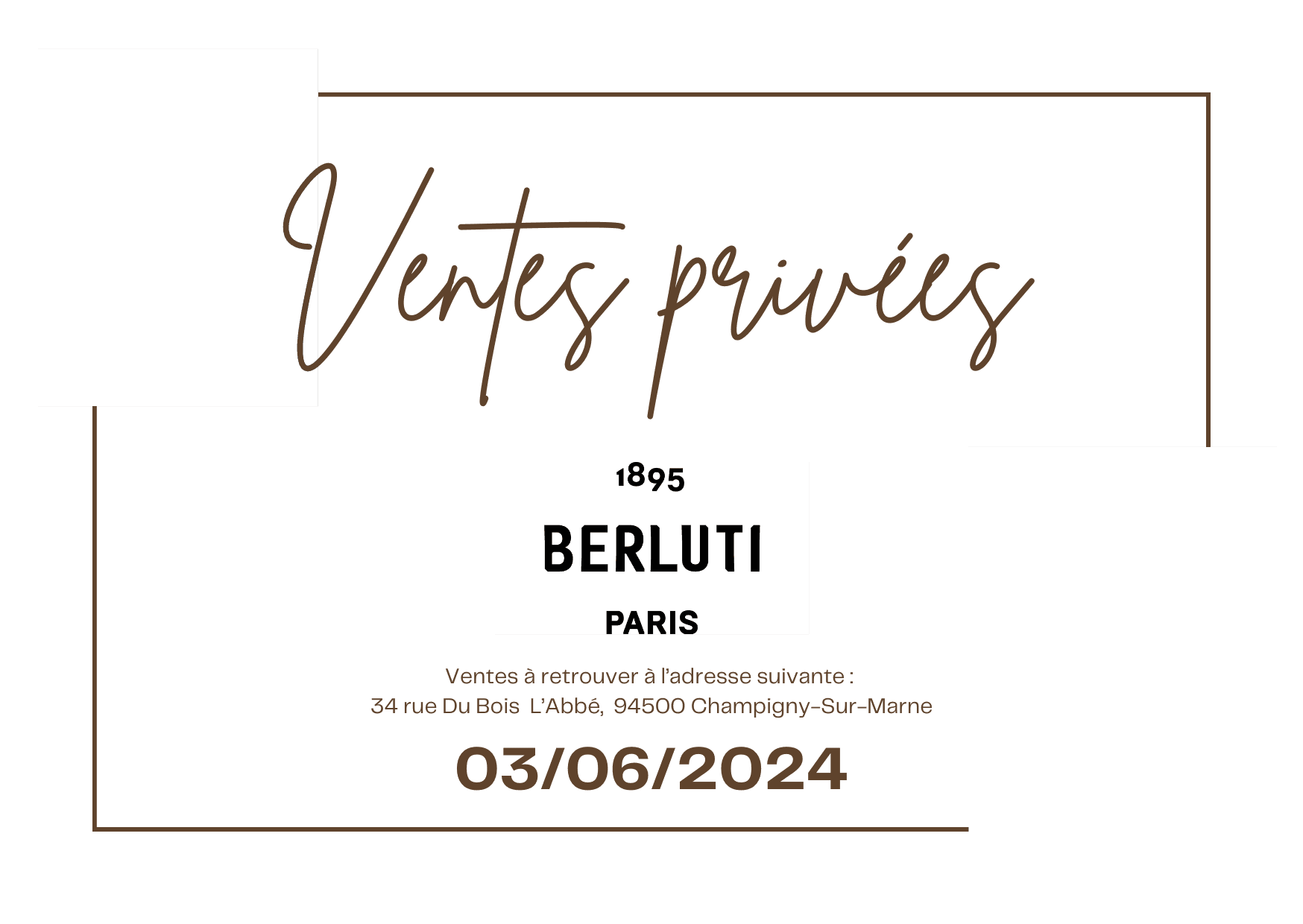 Ventes privées Berluti — 2024-06-03