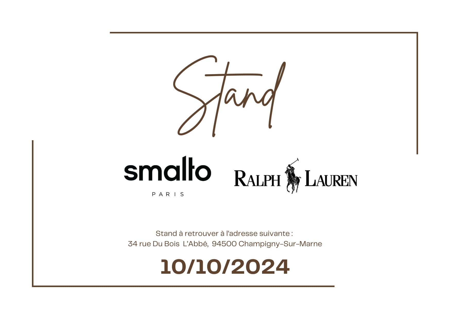 Stand Smalto, Ralph Lauren — 2024-10-10